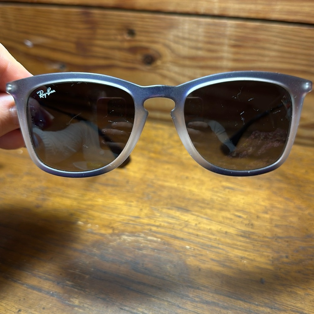 Ray-ban style 4221 in Violet and gray gradient